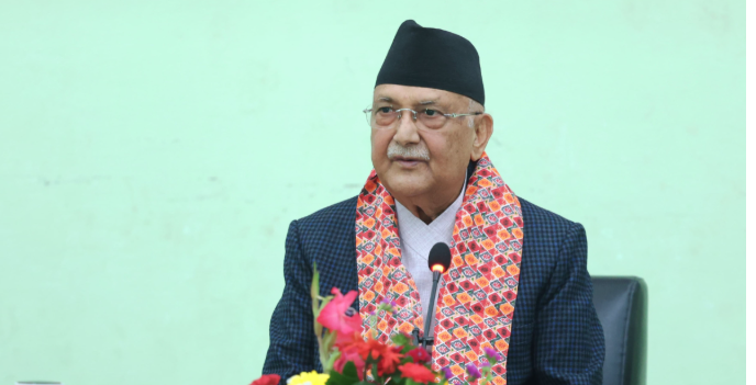 एमालेका अध्यक्ष ओलीद्धारा हार स्वीकार