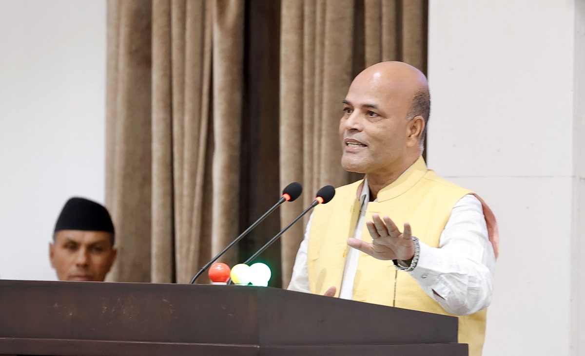 बजेटमाथि अमरेशकुमार सिंहको कडा टिप्पणी : डरले शासन चल्छ तर विकास सम्भव छैन