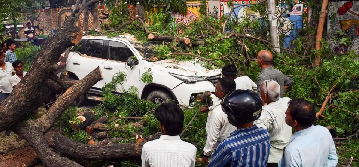 भारतमा मौसमी प्रकोपका कारण ८० जनाको मृत्यु