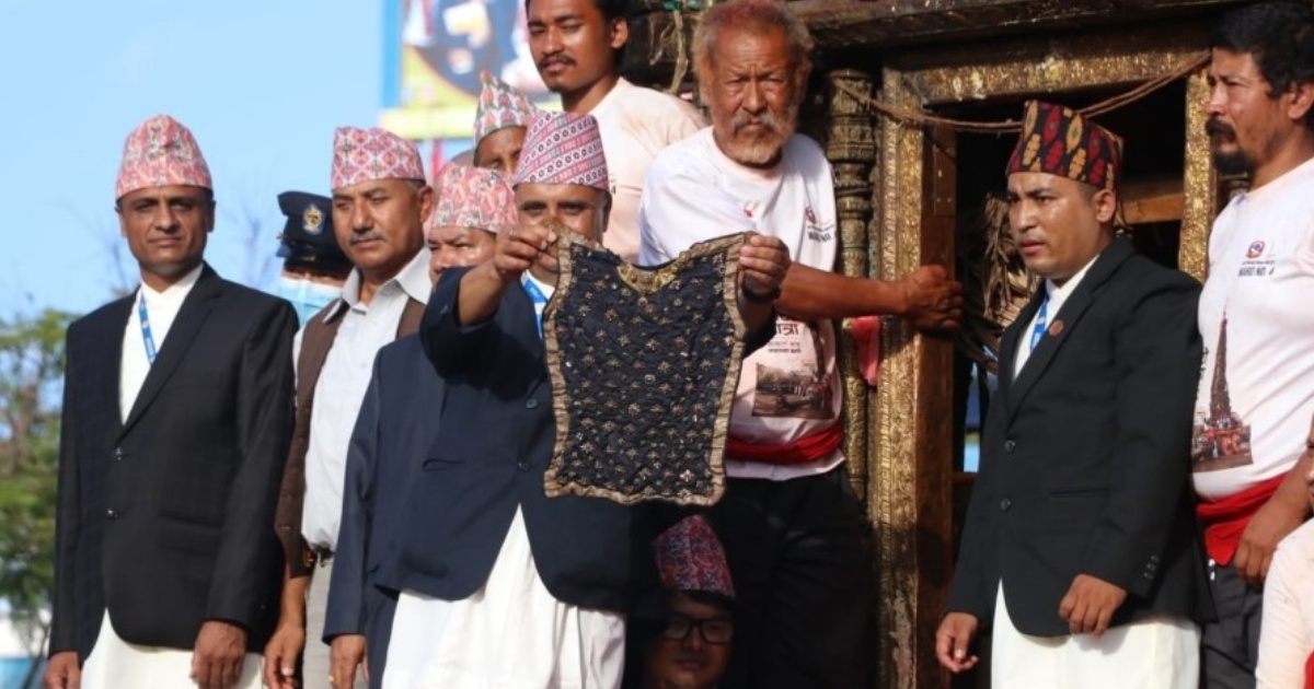रातो मच्छिन्द्रनाथको भोटो देखाउने जात्रा आज सम्पन्न हुँदै
