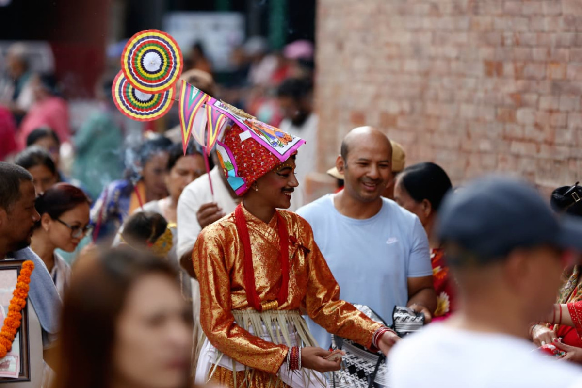 काठमाडौं उपत्यकामा परम्परागत सांस्कृतिक पर्व गाईजात्रा श्रद्धापूर्वक मनाइँदै