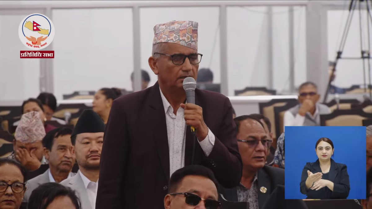 अर्थमन्त्री वाग्लेले राजस्व हिनामिना गरेकाे एमाले सांसद बरालकाे आराेप, संसदीय समिति गठन गरी छानविन गर्न सरकारसँग माग
