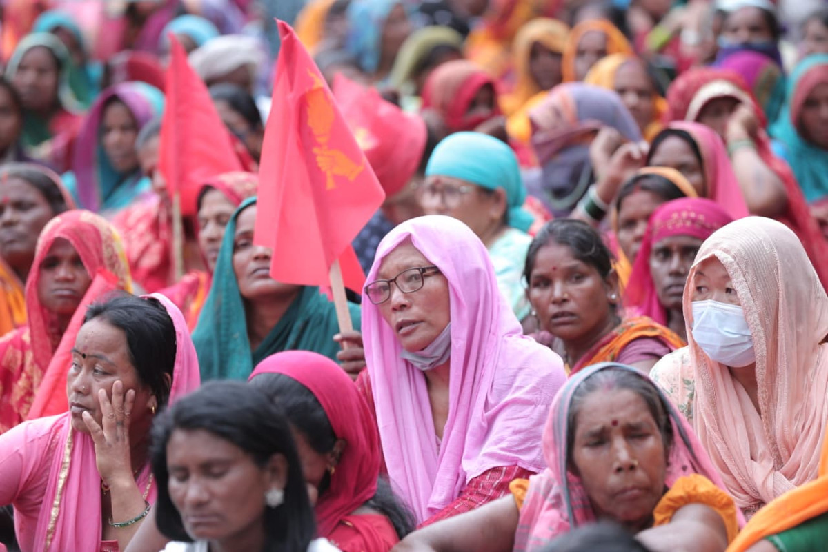 लघुवित्त पीडित प्रदर्शनमा,शोषण बन्द गर्नुपर्ने माग