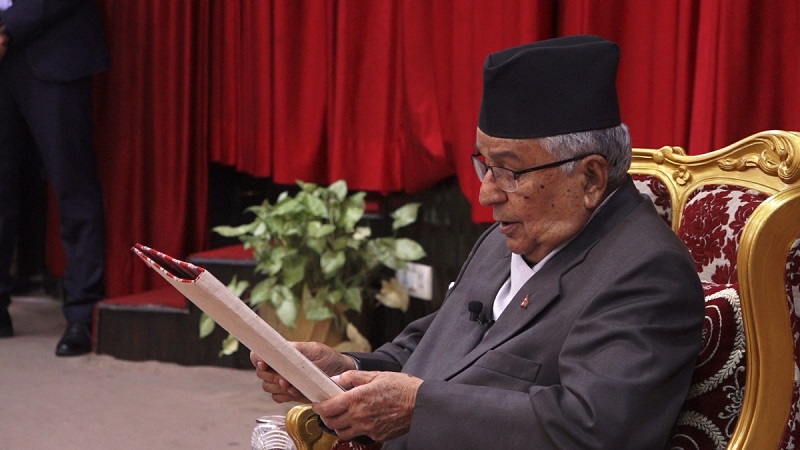 राष्ट्रपतिद्वारा वैशाख २८ गते संसद्‌को अधिवेशन आह्वान
