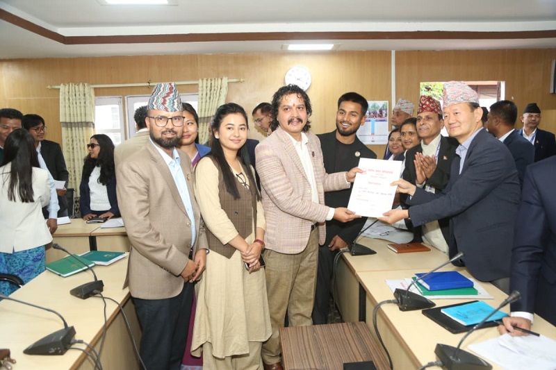 राष्ट्रिय स्वतन्त्र पार्टी रास्वपाले टुंग्यायो संसदीय समिति सभापतिको उम्मेदवार