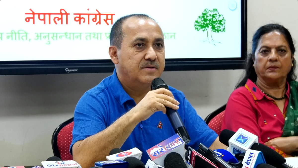 १५ औँ महाधिवेशनलाई सर्वसम्मत बनाउन काँग्रेसभित्र आन्तरिक संवाद जारीः उपसभापति शर्मा