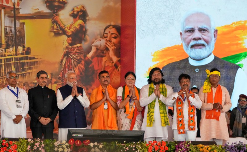 भारतको पश्चिम बङ्गालमा पहिलो पटक भाजपा सरकार
